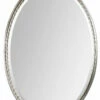 Uttermost Casalina Nickel Oval Mirror