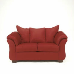 Signature Design By Ashley® Darcy - Salsa - 4 Pc. - Sofa, Loveseat, Chair, Ottoman Living Room Sets