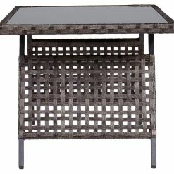 Ashley Furniture Outdoor Sets Lainey - Two-tone Gray - Love/chairs/table Set (4/cn)