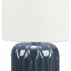 Ashley Furniture Hengrove - Navy - Ceramic Table Lamp (1/cn) Accessories