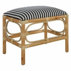 Uttermost Laguna Small Striped Bench Benches
