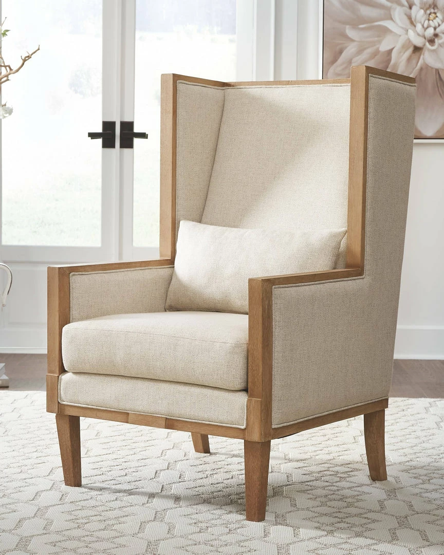 Budget ๐ฏ Ashley Furniture Chairs Avila - Linen - Accent Chair ๐ 8 Ashley Furniture Chairs Avila - Linen - Accent Chair