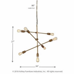 Best reviews of ๐ Ashley Furniture Nastalya - Gold Finish - Metal Pendant Light (1/cn) Accessories โ 9 Ashley Furniture Nastalya - Gold Finish - Metal Pendant Light (1/cn) Accessories