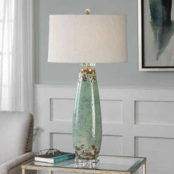 Uttermost Rovasenda Mint Green Table Lamp Accessories