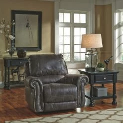 Ashley Furniture Breville - Sweeping Rolled Arms - Rocker Recliners