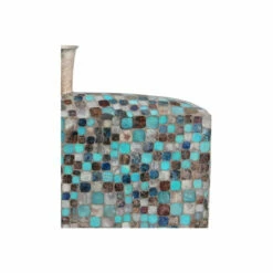 Moe's Home Collection Azul Mosaic Vase Low Table Decor