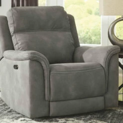 Signature Design By Ashley® Next-Gen DuraPella - 2 Seat Power Recliner Sofa Adjustable Headrest, Power Reclining Loveseat With CON/Adjustable Headrest, Cocktail & 2 End Tables Living Room Sets