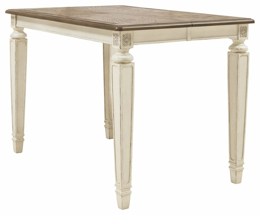 Best Sale 🔔 Signature Design By Ashley® Realyn - White - 5 Pc. - Counter Extension Table, 4 Barstools 🌟 5 Signature Design By Ashley® Realyn - White - 5 Pc. - Counter Extension Table, 4 Barstools