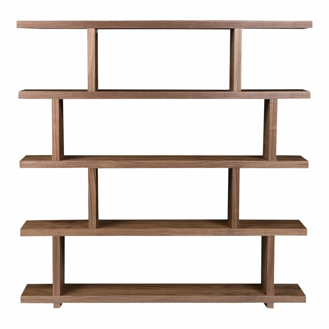 Flash Sale ๐ Moe's Home Collection Bookcases Miri Shelf Large Walnut โญ 3 Moe's Home Collection Bookcases Miri Shelf Large Walnut