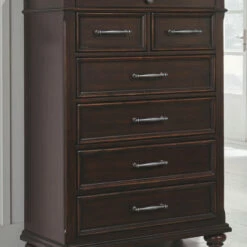Ashley Furniture Brynhurst - Dark Brown - Chest Chests