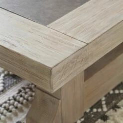 Ashley Furniture Hennington - Light Brown - Rectangular Cocktail Table