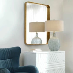 Uttermost Crofton Gold Large Mirror Accessories