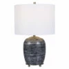 Uttermost Transpose Satin Black Table Lamp Accessories