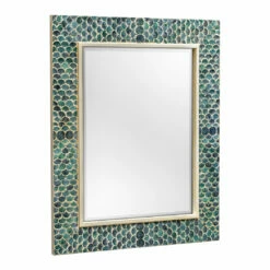 Uttermost Makaria Coastal Blue Mirror