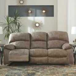 Ashley Furniture Dunwell - Handsome Crackle - Power Reclining Sofas Reclining Furniture