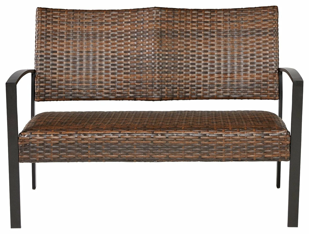 Buy 💯 Ashley Furniture Zariyah - Dark Brown - Love/chairs/table Set (4/cn) ✔️ 8 Ashley Furniture Zariyah - Dark Brown - Love/chairs/table Set (4/cn)