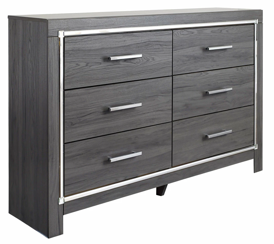 Hot Sale 🔔 Signature Design By Ashley® Lodanna - Gray - 👗 Dresser, Mirror, Panel Bed Bedroom Sets 🥰 6 Signature Design By Ashley® Lodanna - Gray - Dresser, Mirror, Panel Bed Bedroom Sets