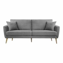 Moe's Home Collection Lilou Sofa Light Grey