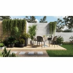 Moe's Home Collection Chairs Giardino Outdoor Dining Chair-m2
