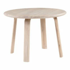 Moe's Home Collection Malibu Round Dining Table White Oak Tables