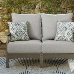 Signature Design By Ashley® Outdoor Sets Visola - Gray - 6 Pc. - Lounge Set