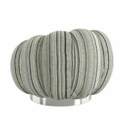 Emerald Home Chairs Lily Pumpkin Swivel Accent Chair Light Brown