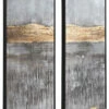 Ashley Furniture Aniyah - Black/gold/white - Wall Art Set (2/cn)