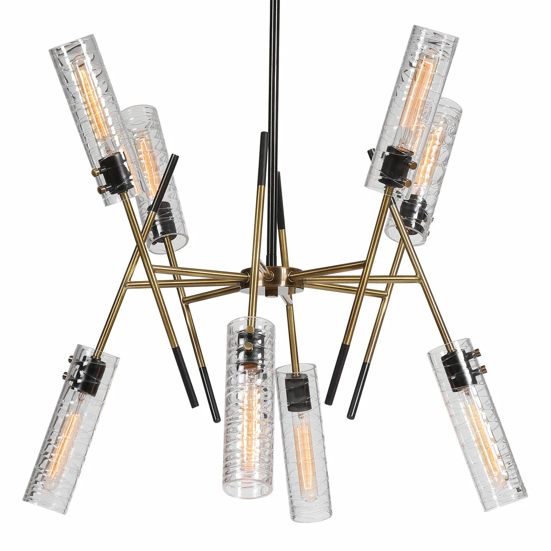 Flash Sale ❤️ Uttermost Telesto 8 Light Linear Pendant ⭐ 8 Uttermost Telesto 8 Light Linear Pendant
