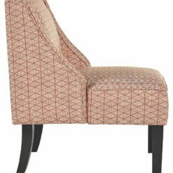 Ashley Furniture Janesley - Orange/cream - Accent Chair