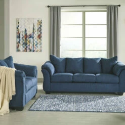 Signature Design By Ashley® Darcy - Stripes And Patterns - Sofa & Loveseat Set