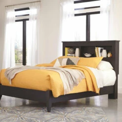 Signature Design By Ashley® Reylow - Dark Ultimate Best In Class Bookcase Bed