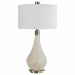 Uttermost Chaya Textured Cream Table Lamp