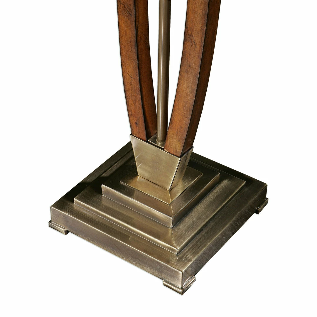 Wholesale ✨ Uttermost Boydton Burnished Wood Floor Lamp Accessories 🧨 4 Uttermost Boydton Burnished Wood Floor Lamp Accessories