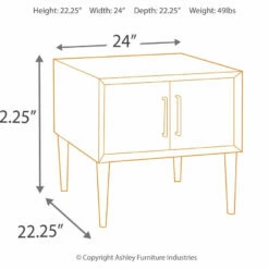 Discount 🔔 Ashley Furniture Kisper - Dark Brown - Square End Table Tables 💯 13 Ashley Furniture Kisper - Dark Brown - Square End Table Tables