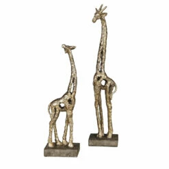 Table Decor Uttermost Masai Giraffe Figurines, S/2