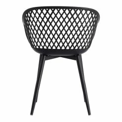Moe's Home Collection Piazza Outdoor Chair Black-m2