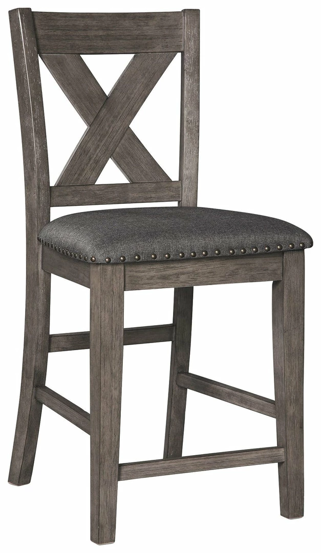 Wholesale ๐ Ashley Furniture Caitbrook - Gray - Upholstered Barstool (2/CN) Stools ๐ 4 Ashley Furniture Caitbrook - Gray - Upholstered Barstool (2/CN) Stools