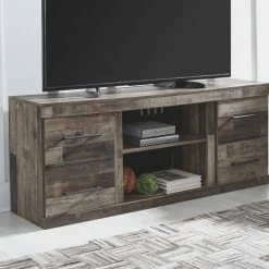 Ashley Furniture TV Stands Derekson - Multi - LG TV Stand W/Fireplace Option