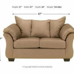 Signature Design By Ashley® Darcy - Stripes And Patterns - Sofa & Loveseat Set