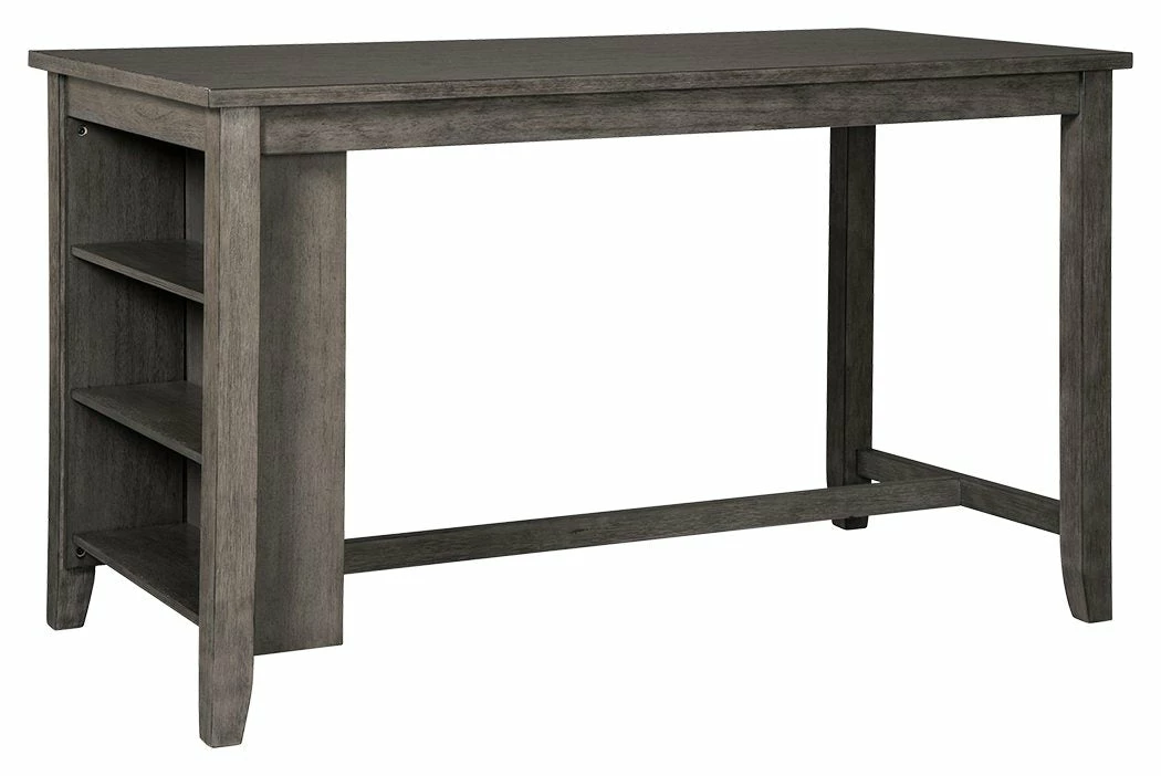 Promo 😍 Ashley Furniture Caitbrook - Dark Gray - Rect Dining Room Counter Table 🔥 3 Ashley Furniture Caitbrook - Dark Gray - Rect Dining Room Counter Table
