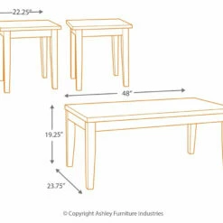 Ashley Furniture Maysville - Black - Occasional Table Set (3/cn) Tables