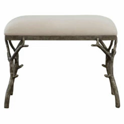 Promo 🧨 Uttermost Lismore Small Fabric Bench 🎉 11 Uttermost Lismore Small Fabric Bench