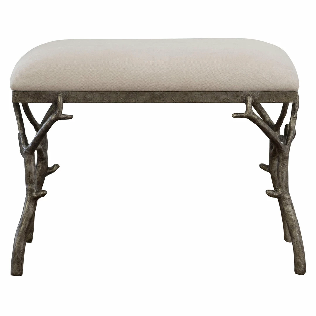 Promo 🧨 Uttermost Lismore Small Fabric Bench 🎉 7 Uttermost Lismore Small Fabric Bench