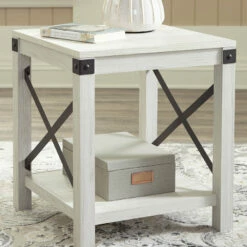 Cheapest ✨ Ashley Furniture Tables Bayflynn - Whitewash - Square End Table 🎁 11 Ashley Furniture Tables Bayflynn - Whitewash - Square End Table