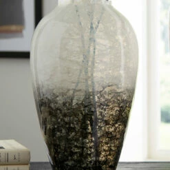 Hot Sale ⭐ Ashley Furniture Table Decor Mirielle - White/gray - Vase - Small ✨ 7 Ashley Furniture Table Decor Mirielle - White/gray - Vase - Small