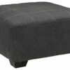 Best deal 🛒 Benchcraft® Ottomans Ambee - Slate - Oversized Accent Ottoman 👍 1 Benchcraft® Ottomans Ambee - Slate - Oversized Accent Ottoman