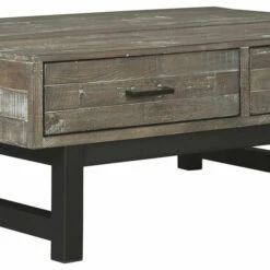 Ashley Furniture Tables Mondoro - Grayish Brown - Lift Top Cocktail Table