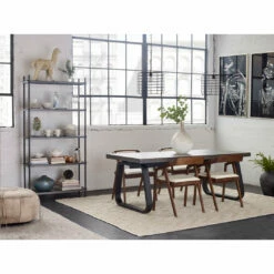 Moe's Home Collection Iron Orb White Marble Table Decor