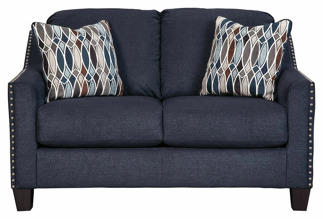 Brand new ⭐ Ashley Furniture Loveseats Creeal - Blue - Loveseat 😍 3 Ashley Furniture Loveseats Creeal - Blue - Loveseat