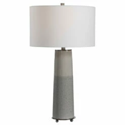 Accessories Uttermost Abdel Gray Glaze Table Lamp